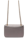 Saffiano Leather Chain Shoulder Bag Grey - PRADA - BALAAN 5