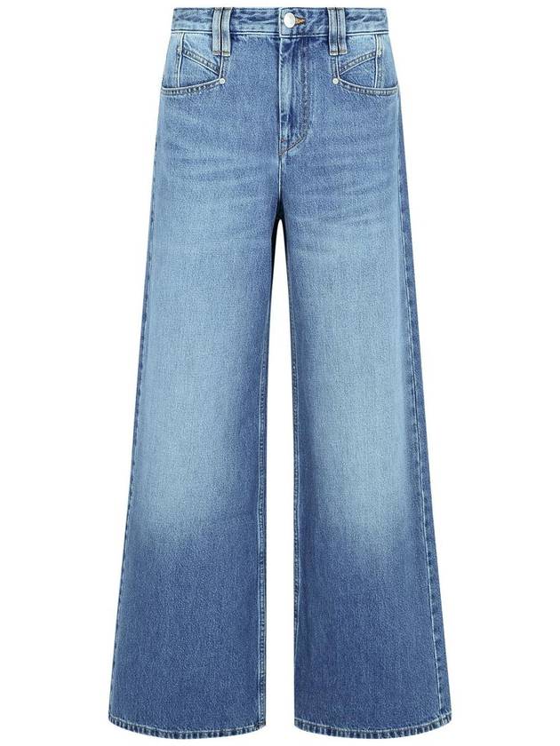 Denim Straight Pants PA0052FA B1H06I30BU - ISABEL MARANT - BALAAN 2