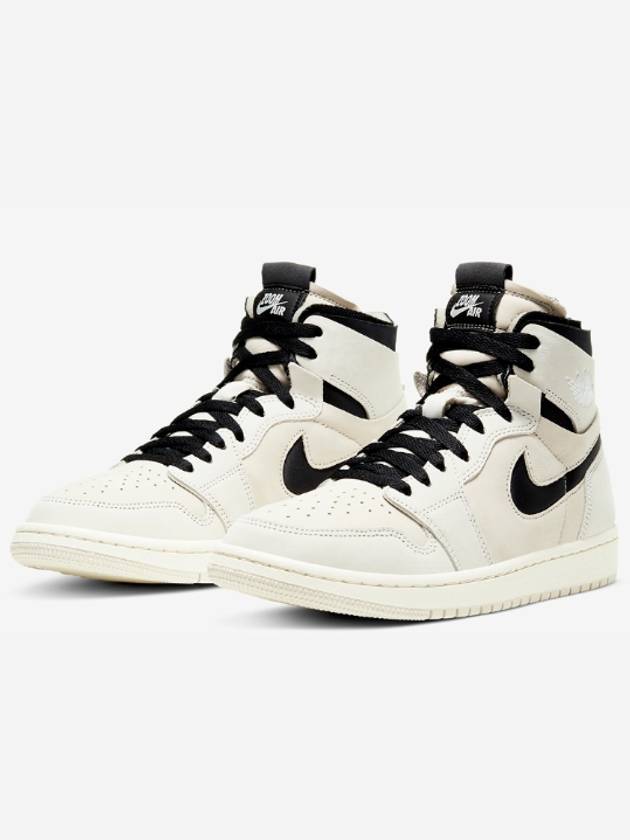 Women's Air Jordan 1 Zoom Low Top Sneakers Summit Sale White - NIKE - BALAAN 3