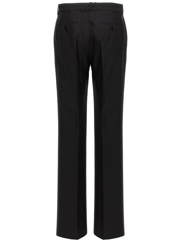 wool blend tailored pants - BURBERRY - BALAAN 3