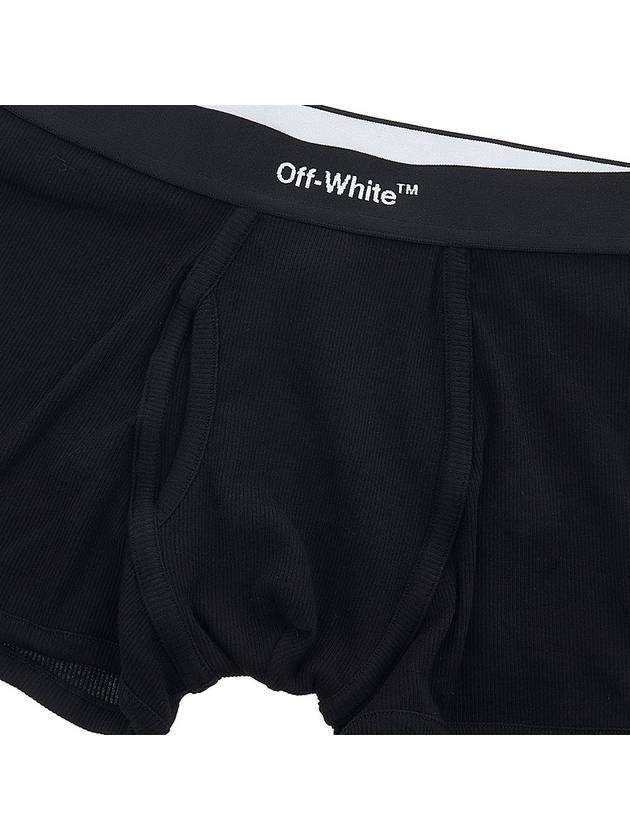 Men's Logo Band Briefs Black 3 Pack - OFF WHITE - BALAAN.