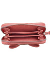 Vara Bow Zipper Card Wallet Coral - SALVATORE FERRAGAMO - BALAAN 11