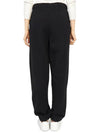 Side Logo Cotton JoGGer Track Pants Black - GANNI - BALAAN 5