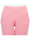 Training Cashmere Track Pants Pink - SPORTY & RICH - BALAAN 7