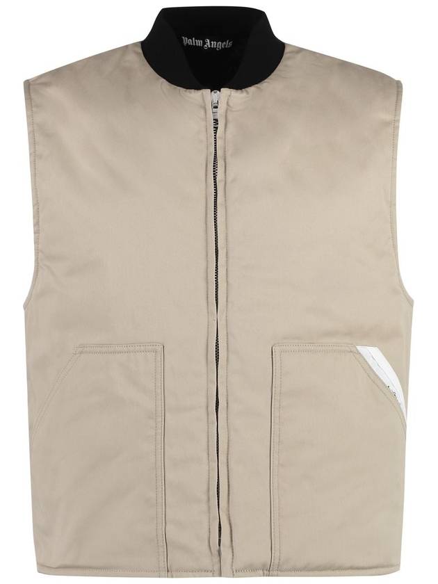 Vest PMEA250E23FAB001 6103 BROWN - PALM ANGELS - BALAAN 2