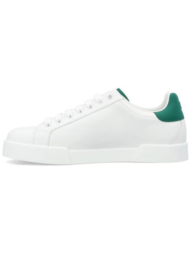 Portofino Calfskin Low Top Sneakers White - DOLCE&GABBANA - BALAAN 4