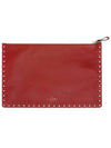 Garavani Rockstud Clutch RW2P0269 BOL 0RO - VALENTINO - BALAAN 1