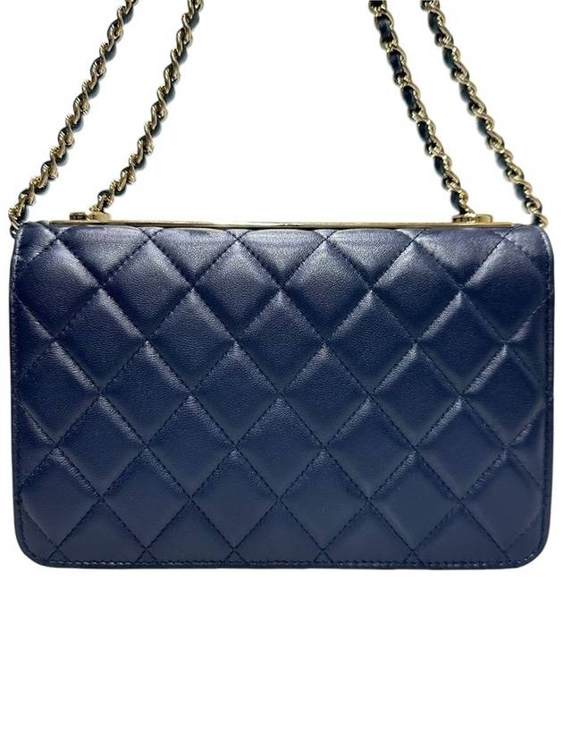 A80982 Trendy CC WOC Navy Lambskin Cross Bag - CHANEL - BALAAN 4