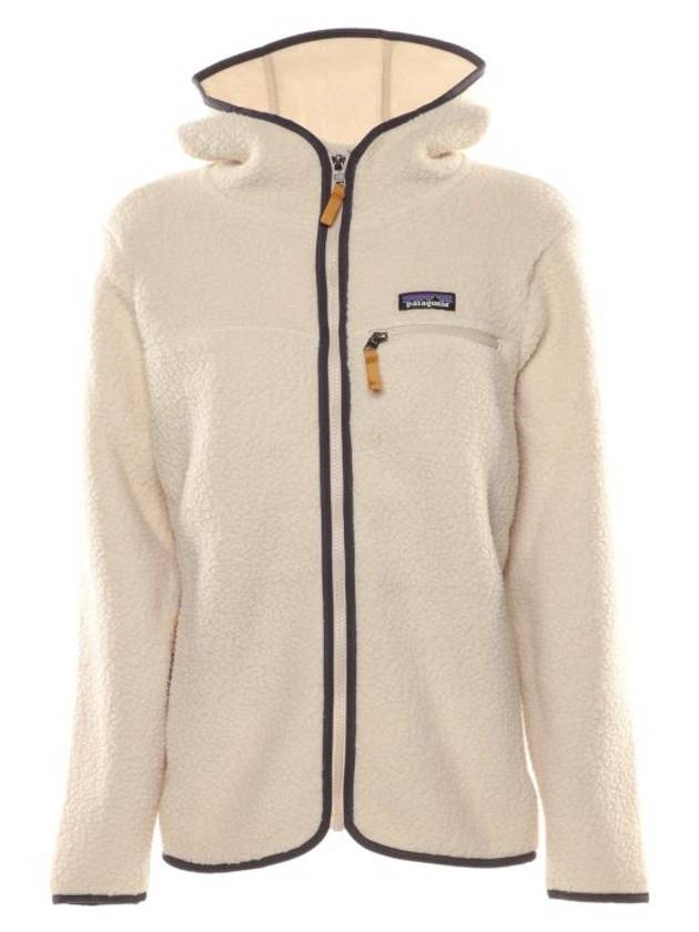 Retro Pile Hooded Jacket Ivory - PATAGONIA - BALAAN 2