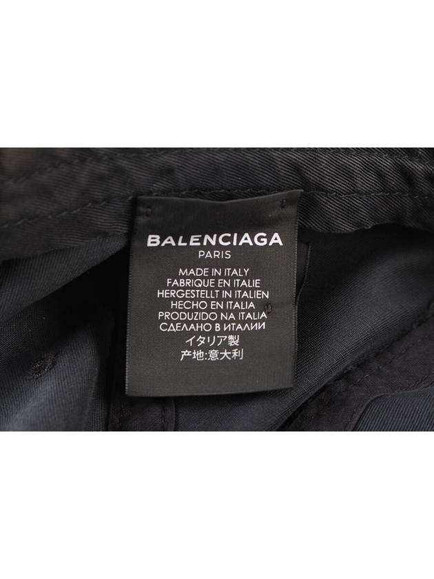 Wave Logo 2017 Ball Cap Black L 59 - BALENCIAGA - BALAAN 7