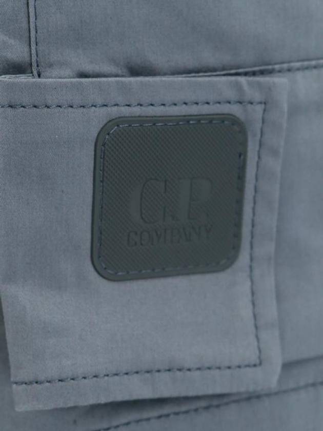 Metropolis Series Stretch Sateen Cargo Shorts Grey - CP COMPANY - BALAAN 4