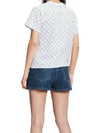 LV Escal Print Short Sleeve TShirt Noir Blanc 1A8QDJ - LOUIS VUITTON - BALAAN 4