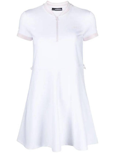 Women's Jamila Short Dress White - J.LINDEBERG - BALAAN 1