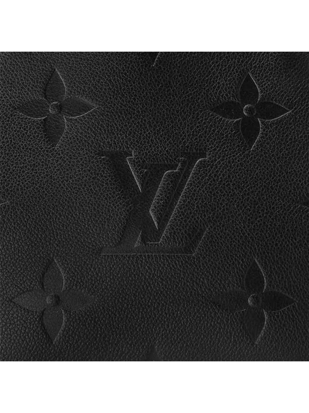 Petit Palais Monogram Empreinte Tote Bag Black - LOUIS VUITTON - BALAAN 6