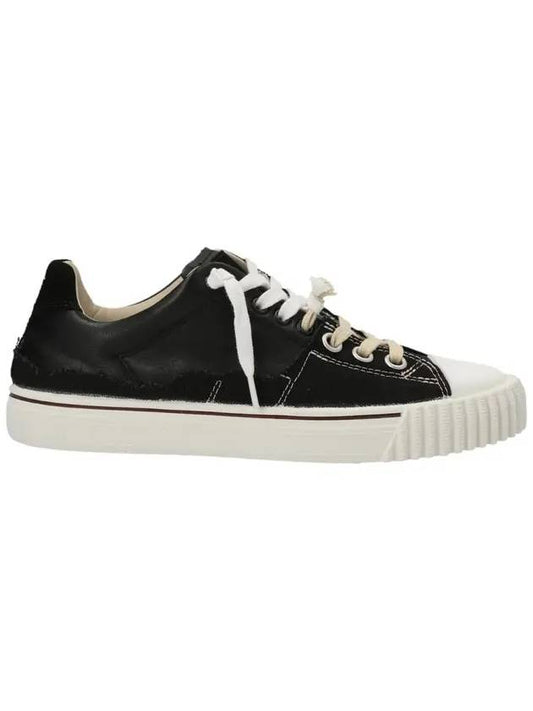 New Evolution Low Top Sneakers Black - MAISON MARGIELA - BALAAN.