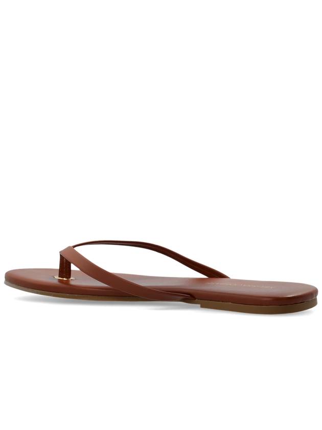 Melissa Odabash Leather Slides, Women's, Brown - MELISSA ODABASH - BALAAN 5