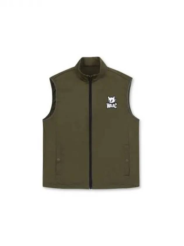 Golf Men s Stretch Full Zip up Vest OE WMVAX24901KHX Domestic Product GQ0Z24020561211 - WAAC - BALAAN 1