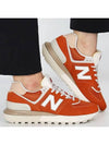 574 Legacy Low Top Sneakers Orange - NEW BALANCE - BALAAN 2