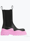 Tire Chelsea Boots Black Pink - BOTTEGA VENETA - BALAAN 2