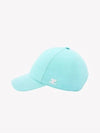 Signature Cotton Ball Cap Turquoise - COURREGES - BALAAN 3