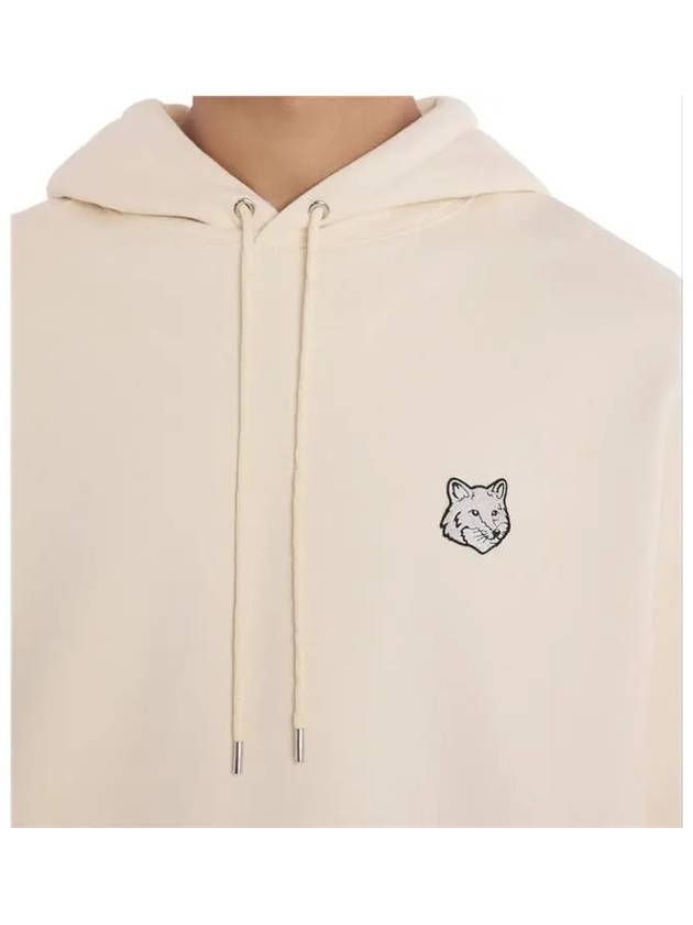 Bold Fox Head Patch Oversize Hoodie Beige - MAISON KITSUNE - BALAAN 6