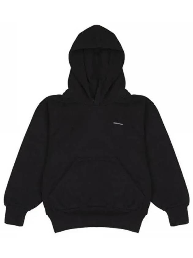 Kids Logo Hoodie Black - BALENCIAGA - BALAAN 2