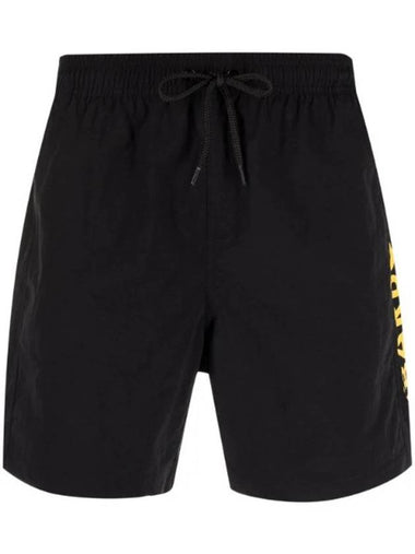 International Large Logo Swim Shorts Black - BARBOUR - BALAAN 1