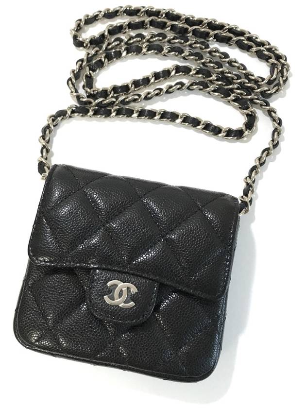 Classic mini chain bag WOC caviar gold AP3259 - CHANEL - BALAAN 1