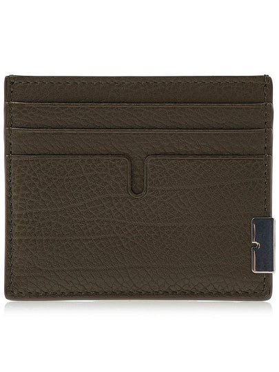 Tall B Leather Card Wallet Brown - BURBERRY - BALAAN 2