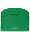 Demi Lune Card Wallet Green - A.P.C. - BALAAN 3