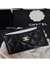 Classic Card Holder Grained Calfskin & Gold Black - CHANEL - BALAAN 5