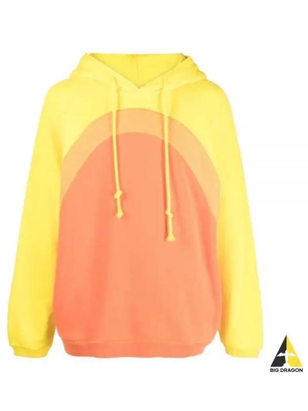 Rainbow Hoodie Knit Orange 07T023 hooded sweatshirt - ERL - BALAAN 1