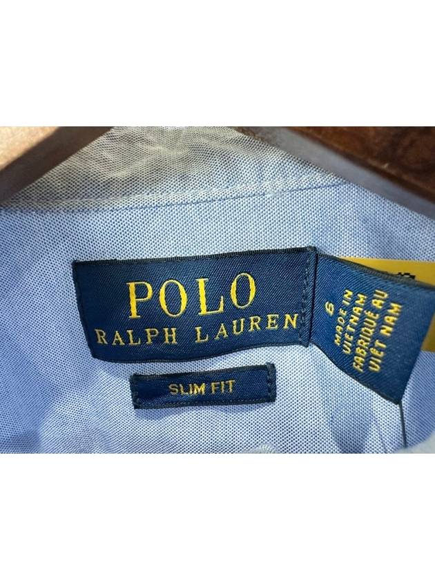 22FW Kids Shirt 322819238 002 Gnawed Blue - POLO RALPH LAUREN - BALAAN 4