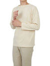 Men's OrGANNIc Cotton Knit Top Ivory - ANDERSEN-ANDERSEN - BALAAN 6