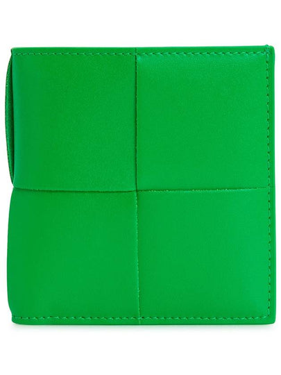 Slim Folder Half Wallet Green - BOTTEGA VENETA - BALAAN 2