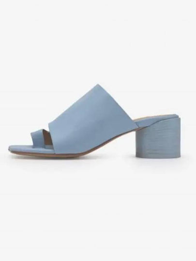 Cyliner Toe Ring Sandal Heels Light Blue - MAISON MARGIELA - BALAAN 2