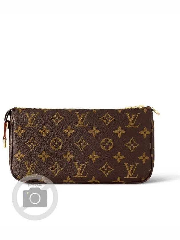 Pochette Accessoires Chain Monogram Shoulder Bag Brown - LOUIS VUITTON - BALAAN 6