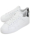 Women's Black Tab Purestar Low Top Sneakers White - GOLDEN GOOSE - BALAAN 2