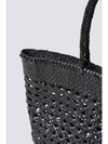 Cannage Kanpur Basket Tote Bag Black - DRAGON DIFFUSION - BALAAN 5