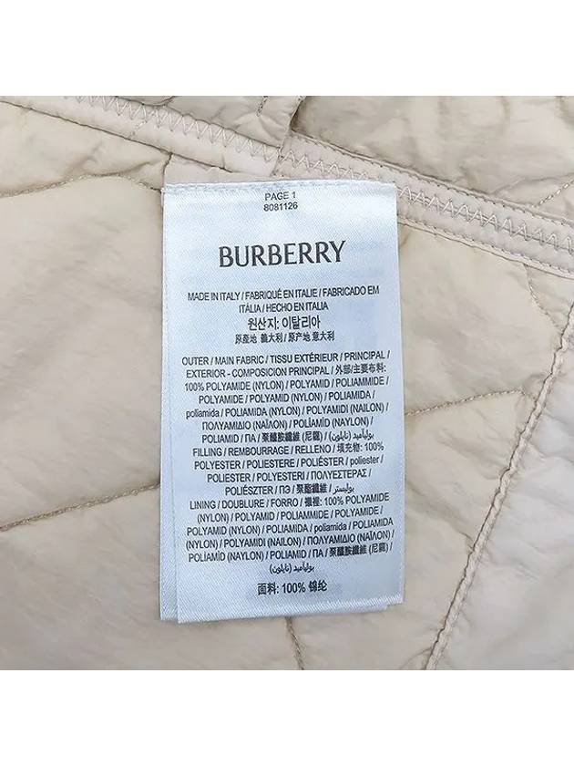 8081126 Quilted short skirt size 34 - BURBERRY - BALAAN 4