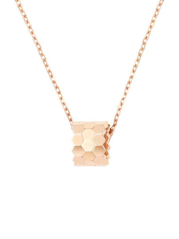 Be My Love Pendant Necklace Pink Gold Small 085072 - CHAUMET - BALAAN 1