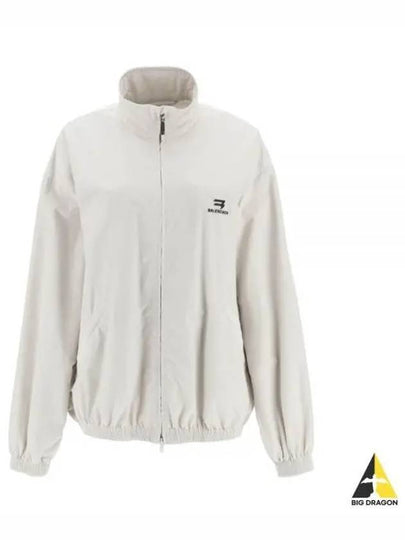 Logo Technical Track Jacket Beige - BALENCIAGA - BALAAN 2