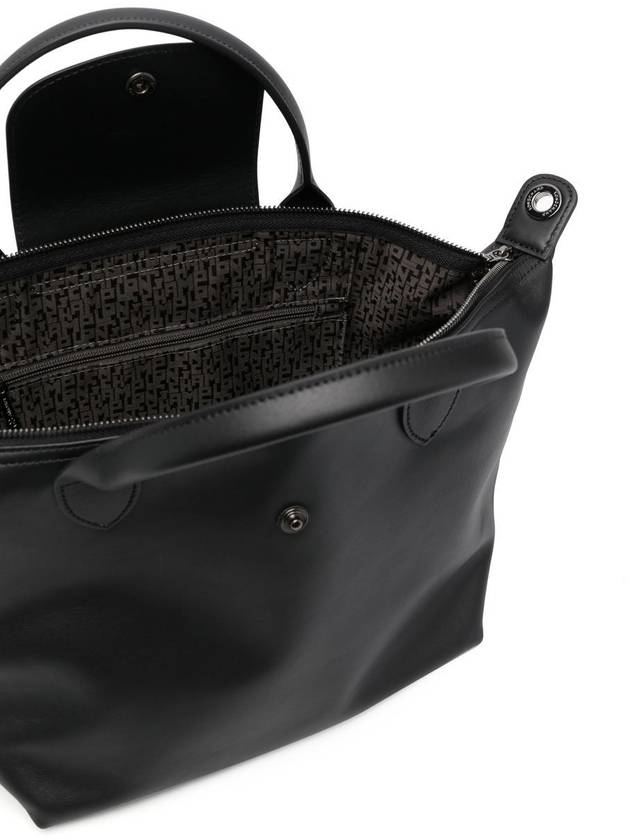 Le Pliage Xtra Leather Tote Bag Black - LONGCHAMP - BALAAN 5