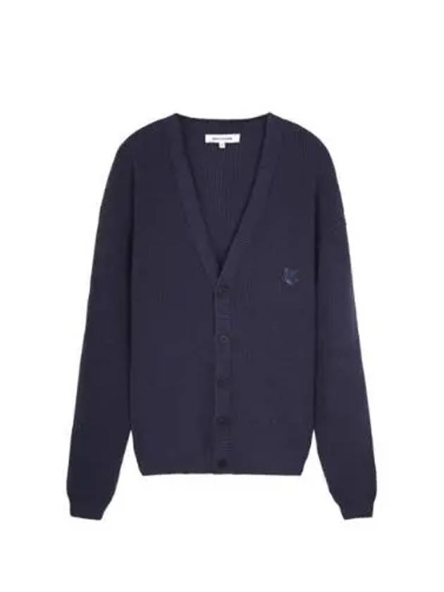 Bold Fox Head Cardigan Navy - MAISON KITSUNE - BALAAN 2