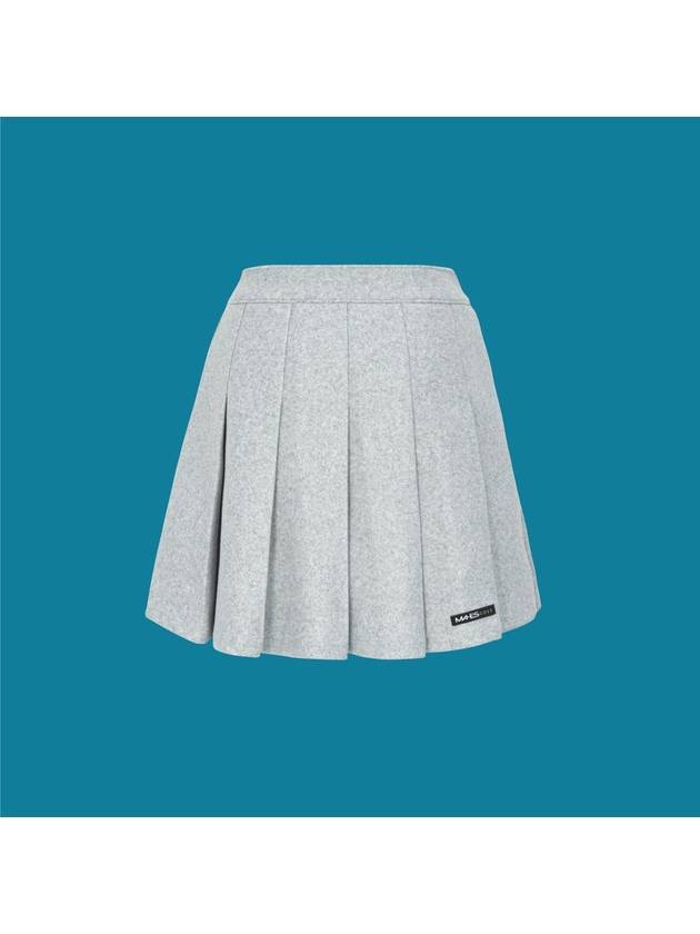 Skirt Shorts Orange Label Woolen Pleated Skirt GKW9230 - MAHES - BALAAN 2