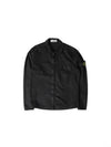 Old Treatment Garment Dyed Overshirt Jacket Black - STONE ISLAND - BALAAN 2