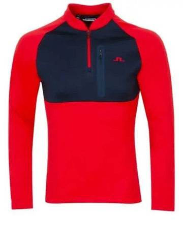 Adam Quarter Zip Mid Layer GMJS10936 G131 Men s - J.LINDEBERG - BALAAN 1