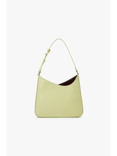 Sseudday Max Women s Uncovered Line Leather Shoulder Bag Light Green - PAUL SMITH - BALAAN 1