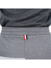 Double Face 4 Bar Knit Mini A Line Skirt Grey - THOM BROWNE - BALAAN 10