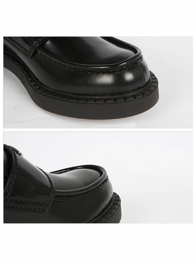 Patent Leather Loafers Black - PRADA - BALAAN 6